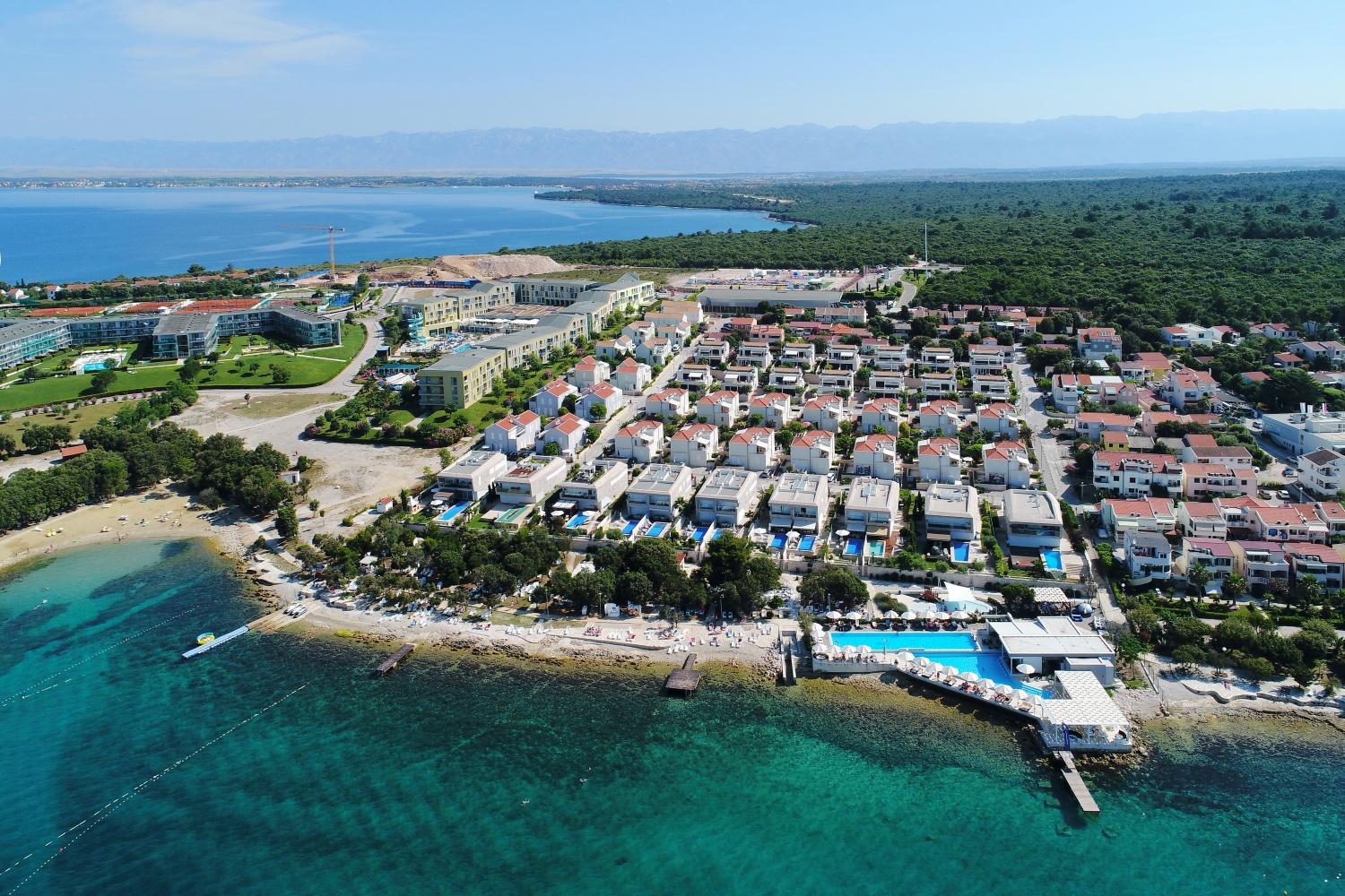 Sunnyside Apartments Resort Petrcane Bagian luar foto