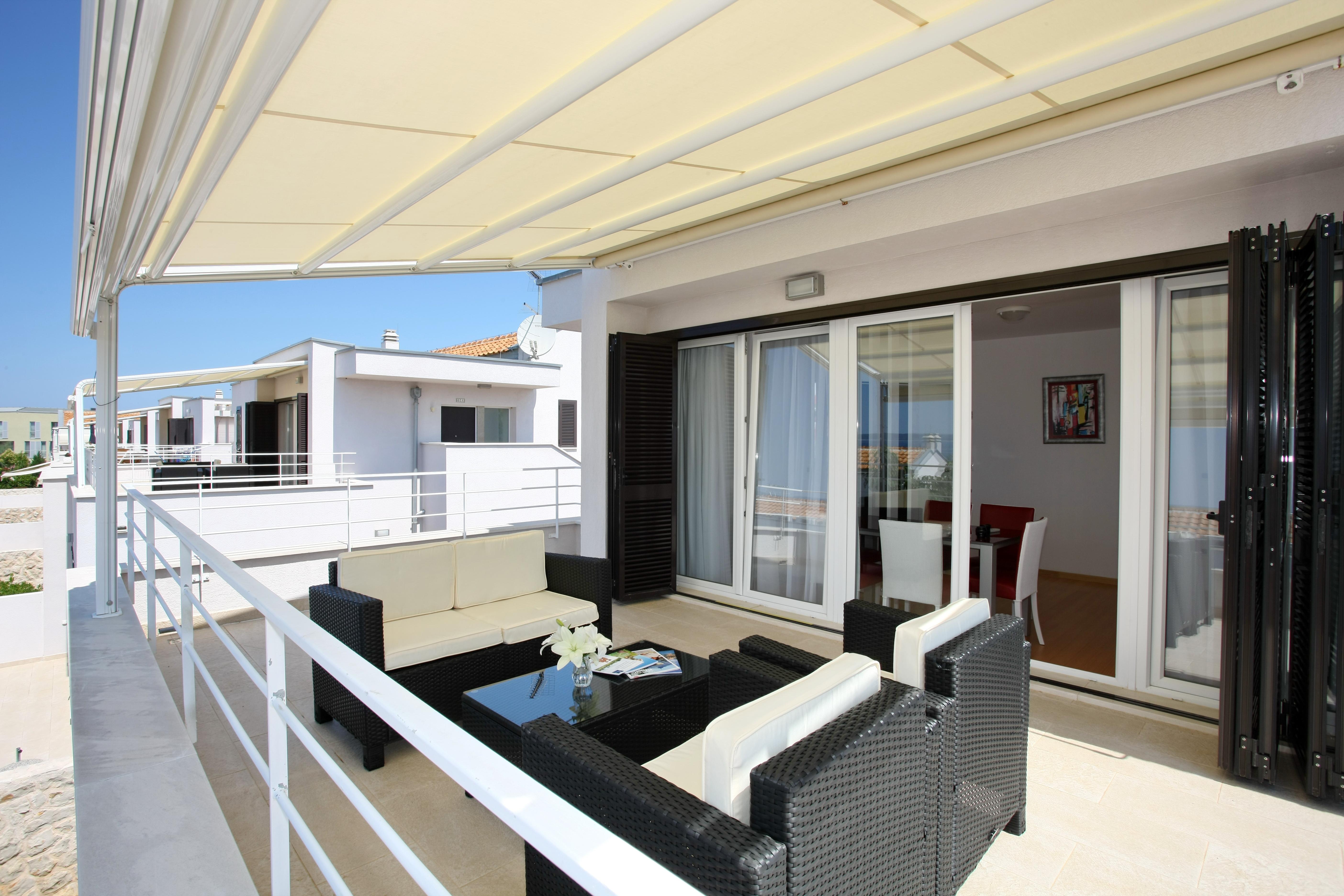 Sunnyside Apartments Resort Petrcane Bagian luar foto